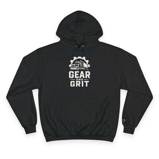 Steel Nerves with a Diesel Heart Hoodie — Champion Hoodie