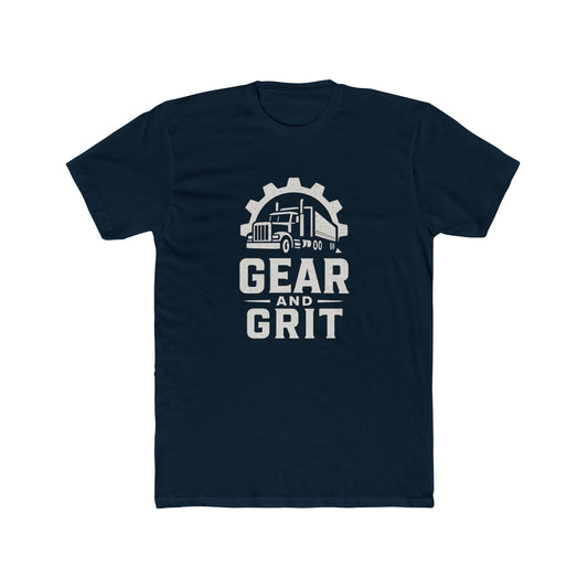 Gear and Grit Trucker T‑Shirt — "Grind Never Stops" Long Haul Tee